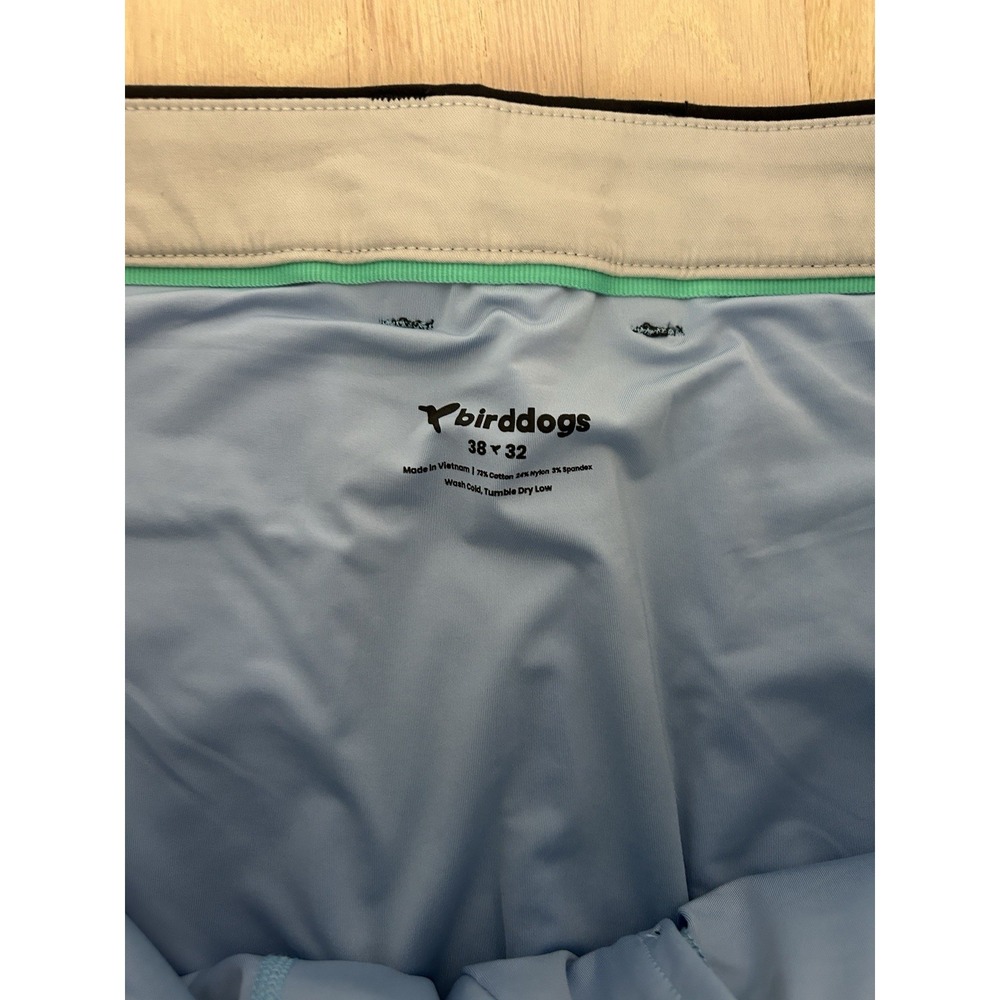 BIRDDOGS Stretch Khakis Blue Pants Chinos Lined Size 38 Brand New NWT - Picture 3 of 6